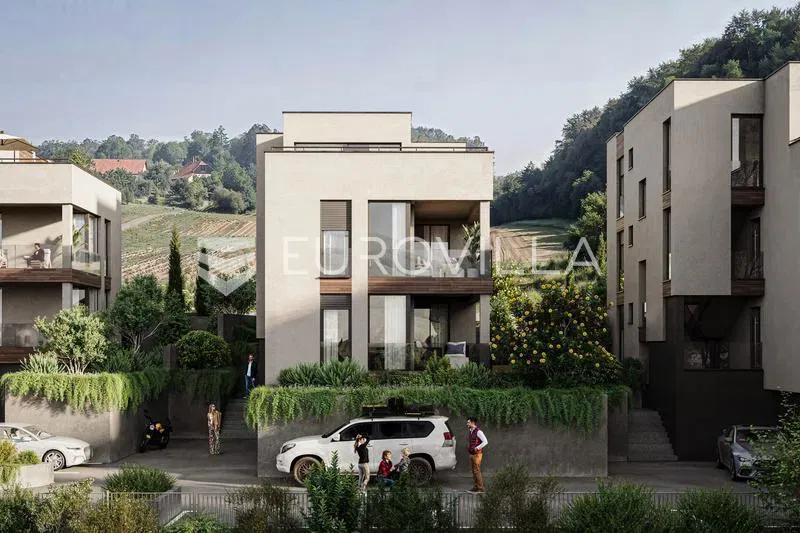 Zagreb, Perjavica, two bedroom apartment 112.77 m², ground floor, NEW BUILDING – 2