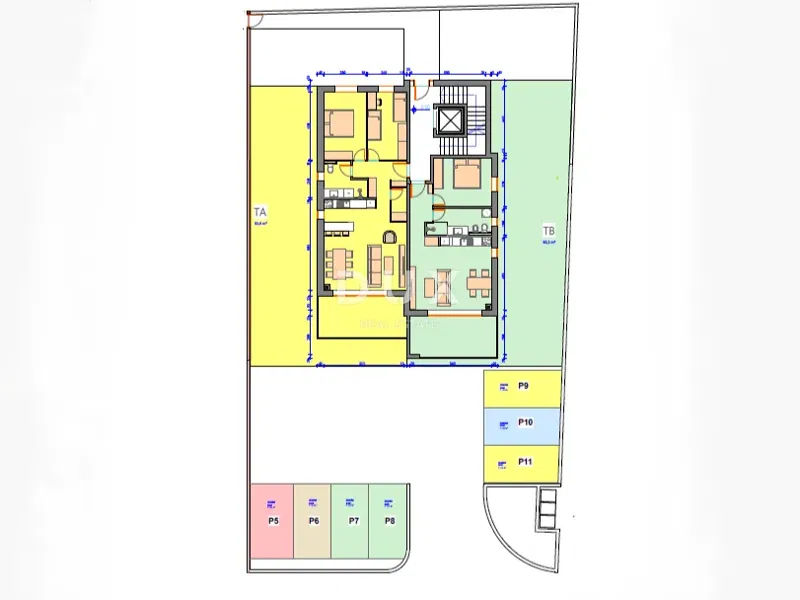 UMAG, ZAMBRATIJA - fantastic new building 100 meters from the sea and the beach, excellent POSITION! Apartment with a terrace – 3