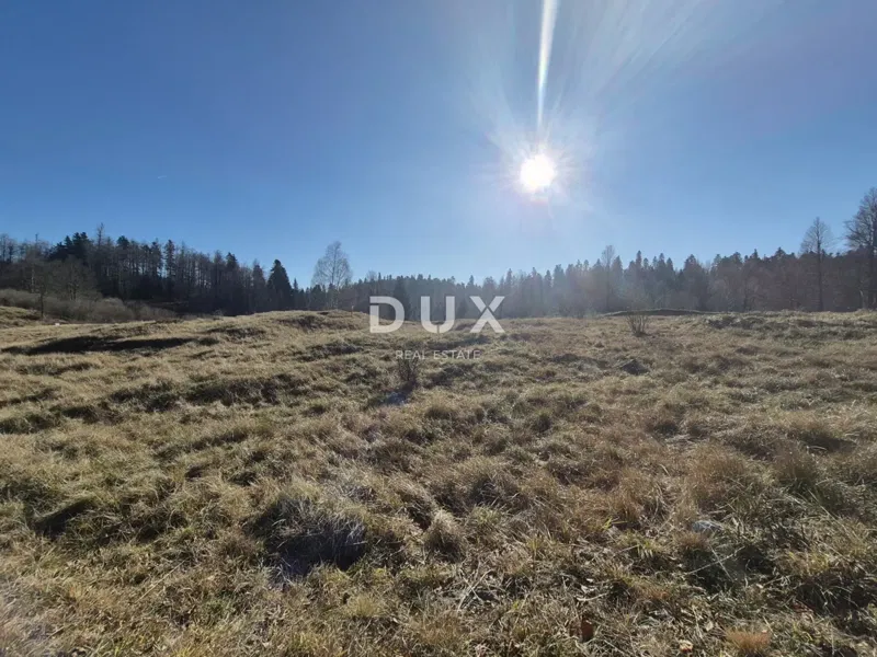 GORSKI KOTAR, FUŽINE - działka budowlana 1213 m2 - okazja inwestycyjna! – 2