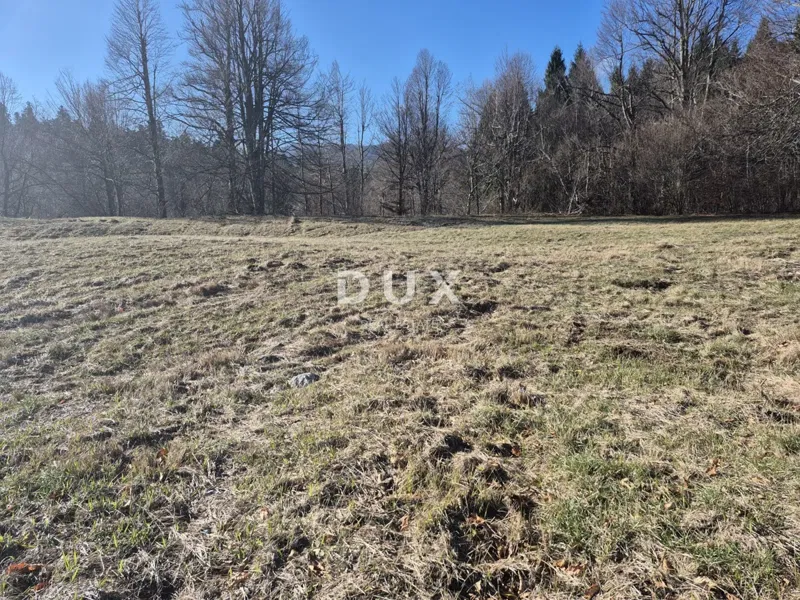 GORSKI KOTAR, FUŽINE - building land 1297 m2 - investment opportunity! – 2