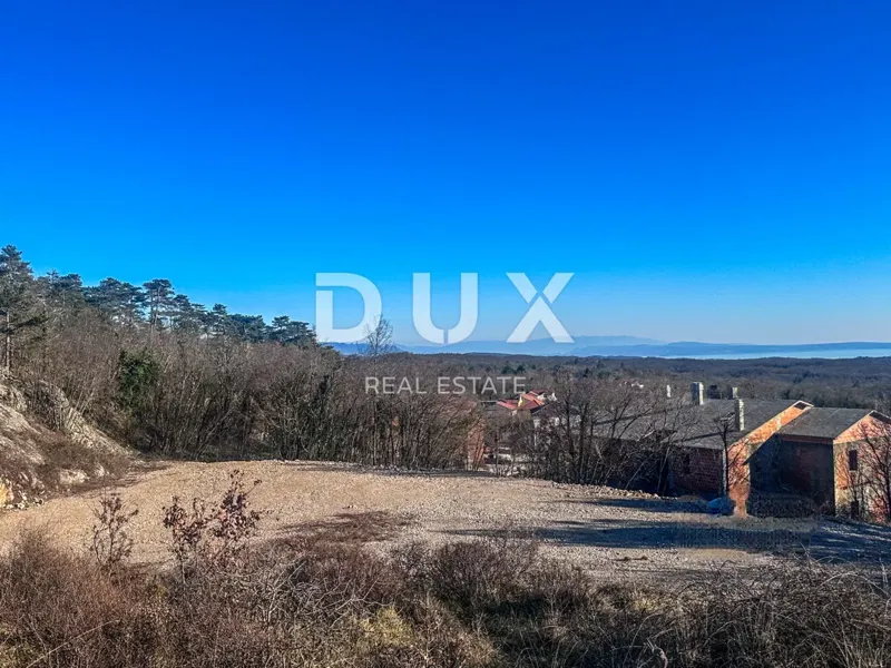 KLANA, ŠKALNICA - Terreno edificabile con vista mare. OCCASIONE DI INVESTIMENTO! – 2