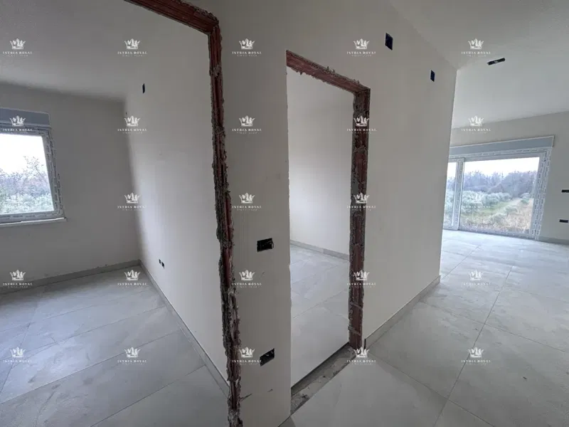 Istria, Umag, apartment 76m2, 2 bedrooms + living room, garage, storage room, swimming pool, 2nd floor, sea view – 3