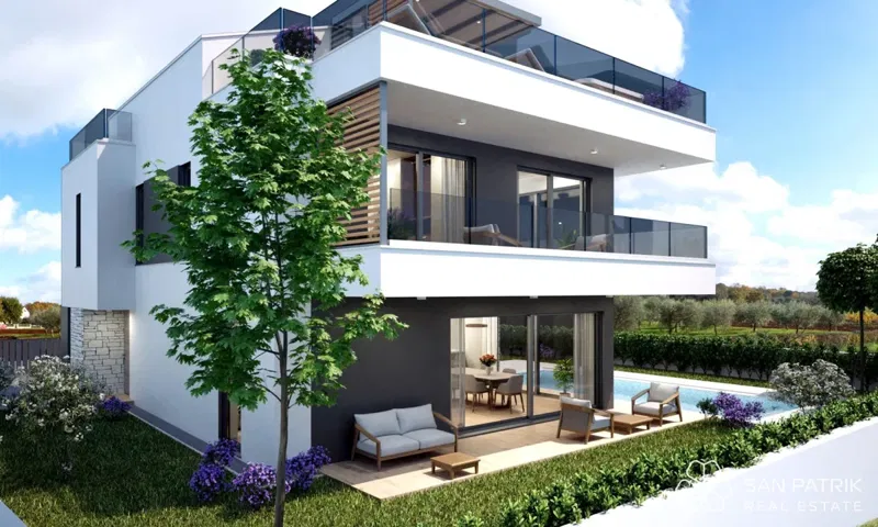 Modern villa: Peaceful Mediterranean retreat near Poreč – 2