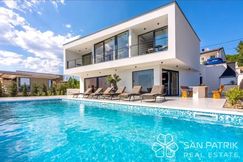 La tua nuova casa sul Kvarner – villa con piscina e vista spettacolare – 2