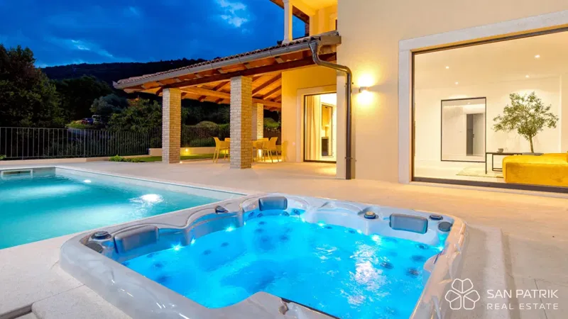 Moderna villa mediterranea con vista panoramica – Mošćenička Draga – 2