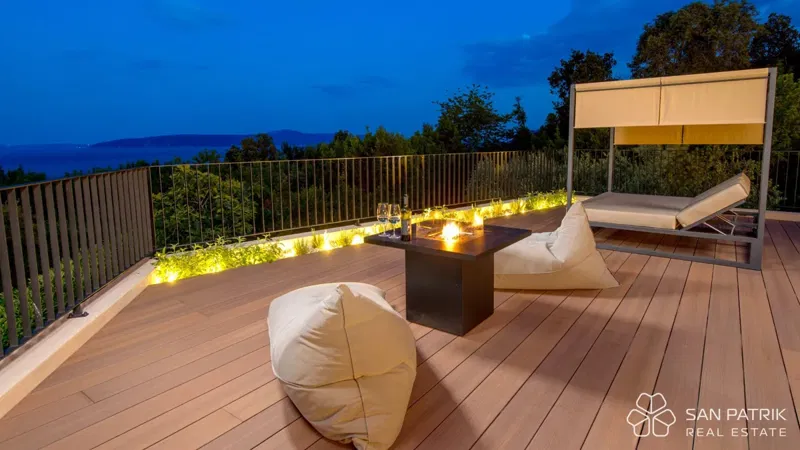 Moderna villa mediterranea con vista panoramica – Mošćenička Draga – 3