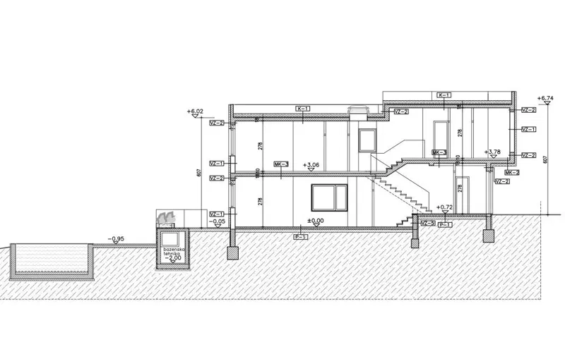 Modern house (234m2) with a swimming pool, 150m from the sea in Novalja on Pag – 3