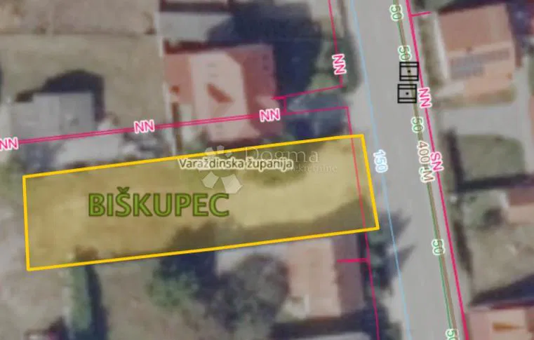 Земля под застройку Centar, Varaždin, 1.245m2