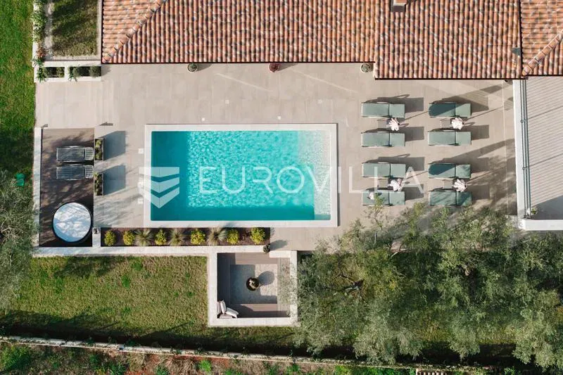 Istria, Kaštelir, Labinci, Modern villa in Istrian style with panoramic sea view – 3