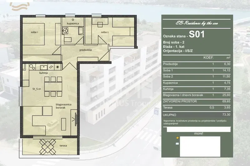 Appartamento Trogir – 3
