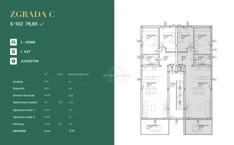 Appartamento Privlaka – 2