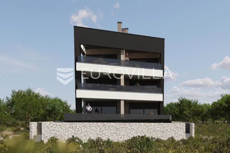 Pag, Mandre, 1st row to the sea, two-storey four-bedroom apartment – 3