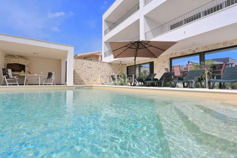 Sukošan, Zara - Moderno appartamento con due camere da letto, loggia e vista mare – 3