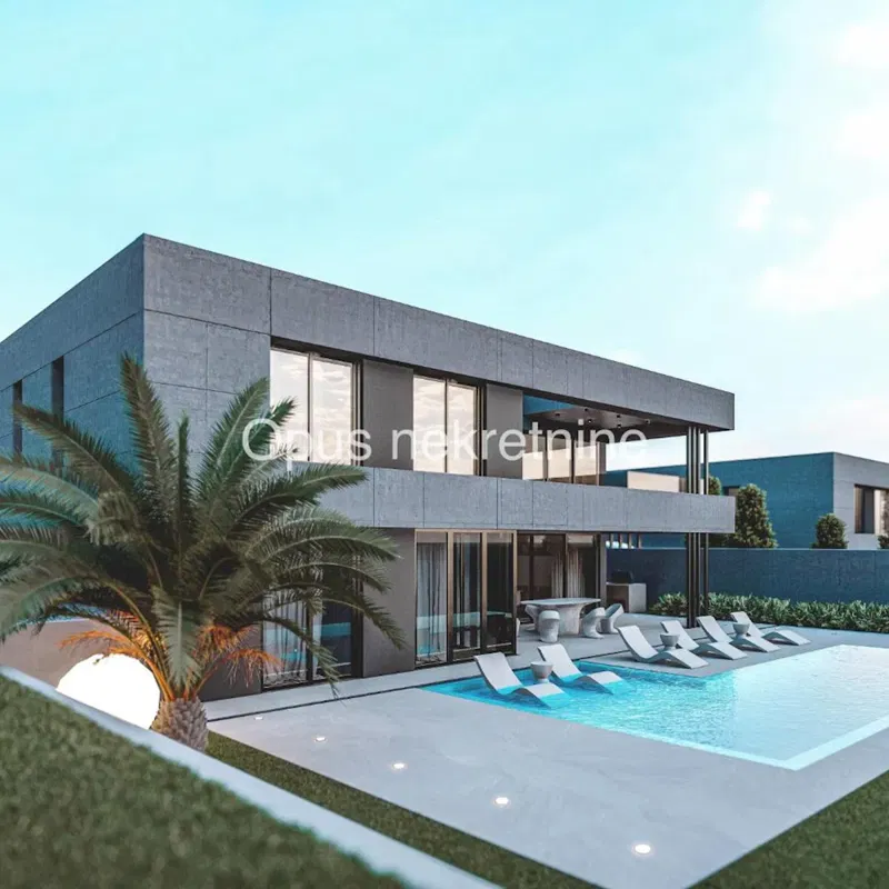 CILIPI, KONAVLE - moderna vila s bazenom A NOVOGRADNJA