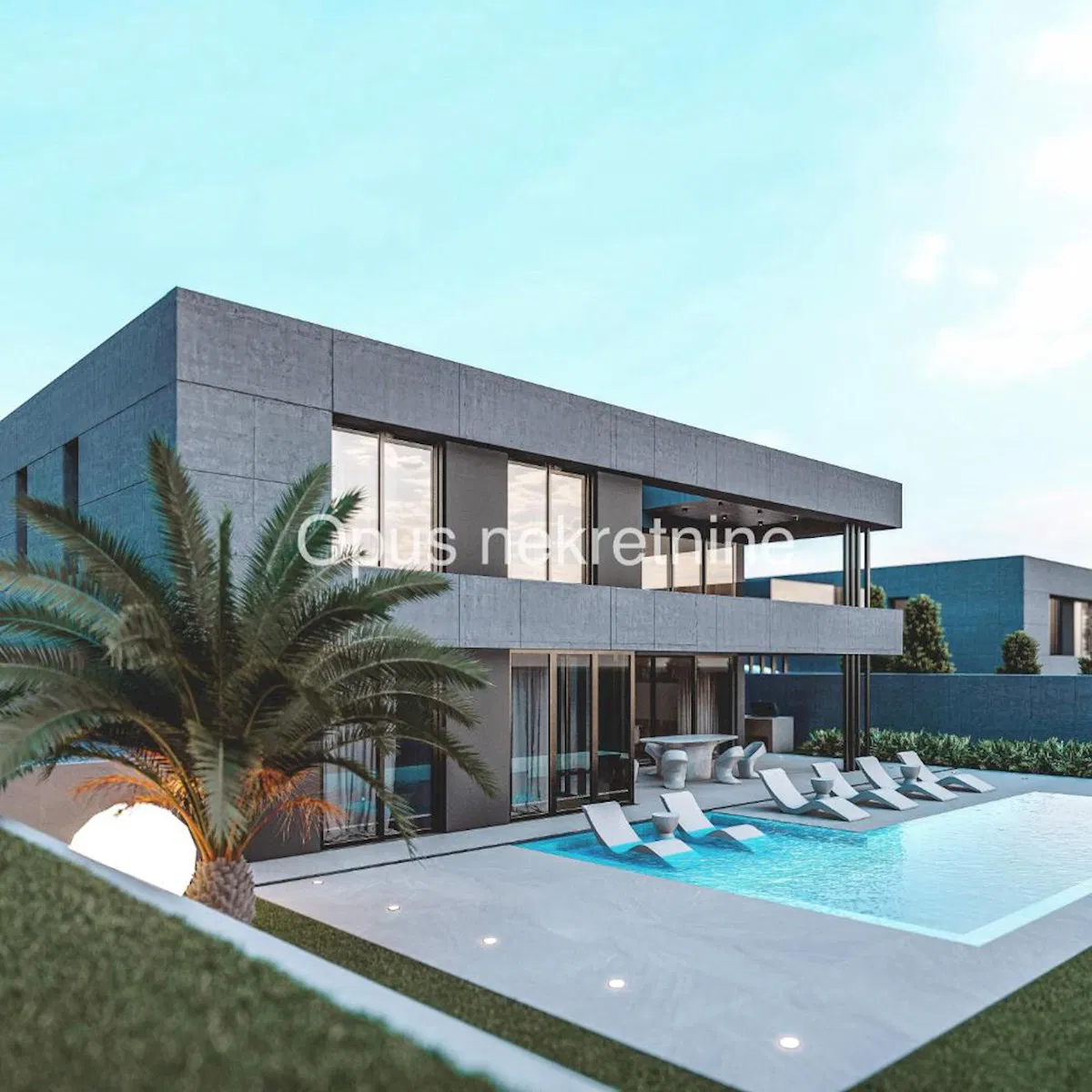 CILIPI, KONAVLE - moderna vila s bazenom A NOVOGRADNJA