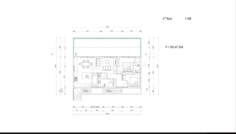 Rab-sziget, Banjol - Penthouse panorámás kilátással – 2