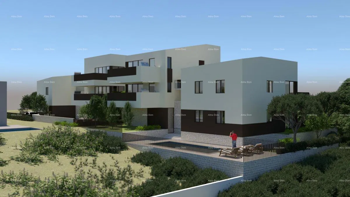 Prodaja građevinskog zemljišta s projektom i ishodovanom građevinskom dozvolom za 8 stanova, Tar!