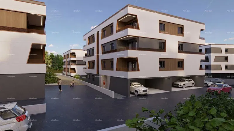 Sale of apartments in modern new construction, in the center, Poreč! – 2