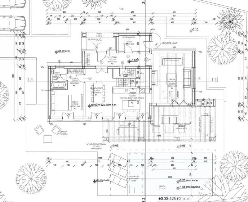 Sale - Spacious House with Pool Under Construction, Near Pazin! – 2