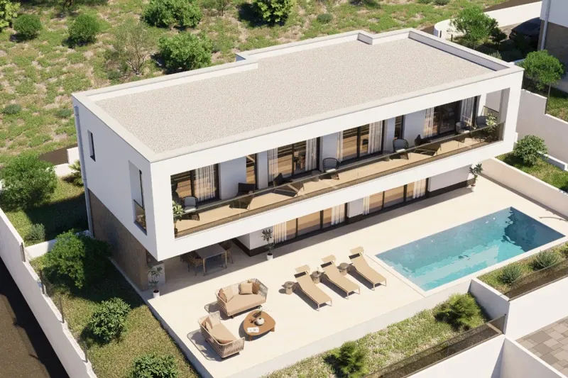 Attractive building plot with permit and sea view – 2