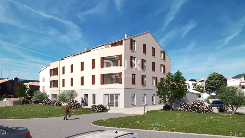 CRES ISLAND, CRES CITY - superb new building in a top location, right in the center 50m from the sea – 2