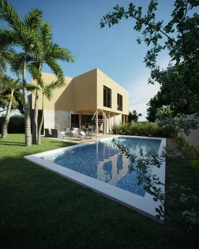 Beautiful villa with pool under construction, Istria, Novigrad – 2