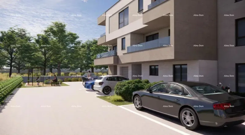 Vendita di appartamenti in costruzione - nuovo complesso residenziale, Pola! Appartamento B ZgA2 – 3