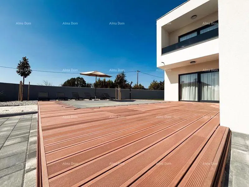 Sale of newly built, modern two-story houses with a pool in close proximity to the sea, Pomer! – 3