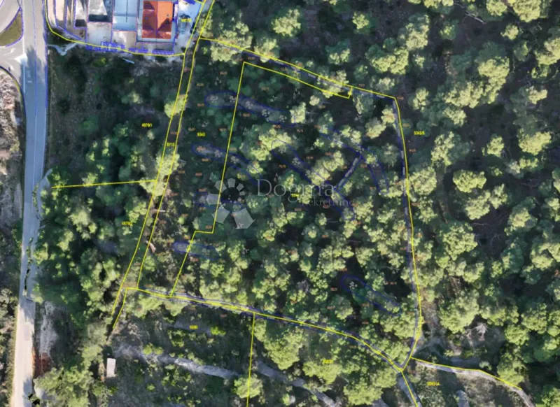 Building land Pučišća, 5.291m2 – 2