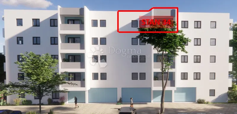 Квартира Monvidal, Pula, 54,96m2 – 2