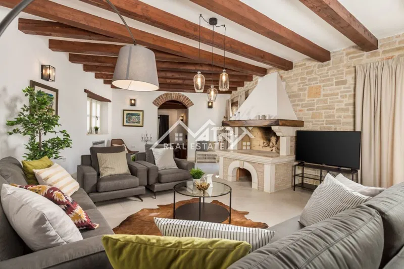 Poreč okolica - razkošna rustikalna vila z velikim vrtom – 3