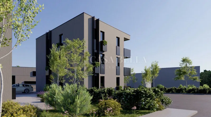 NOVOGRADNJA OMIŠALJ – stan na 1. katu 52,74 m² s parkirnim mjestom – 3