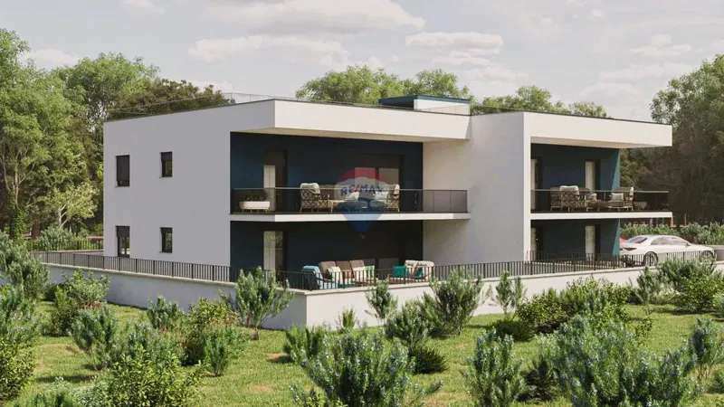 Appartamento 2 camere con terrazza e vista mare – Novigrad – 2