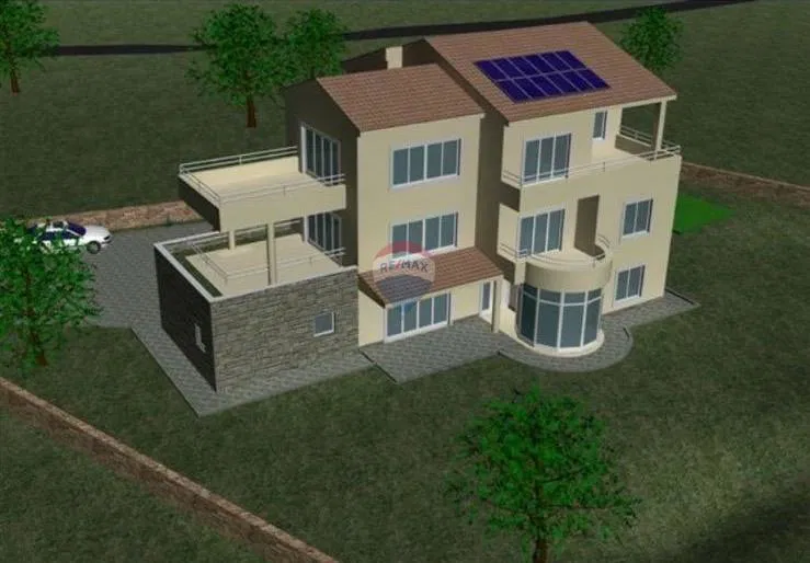 Rijeka, Martinovo Selo, Građevinsko zemljište s projektom na Rječini, 2205m2