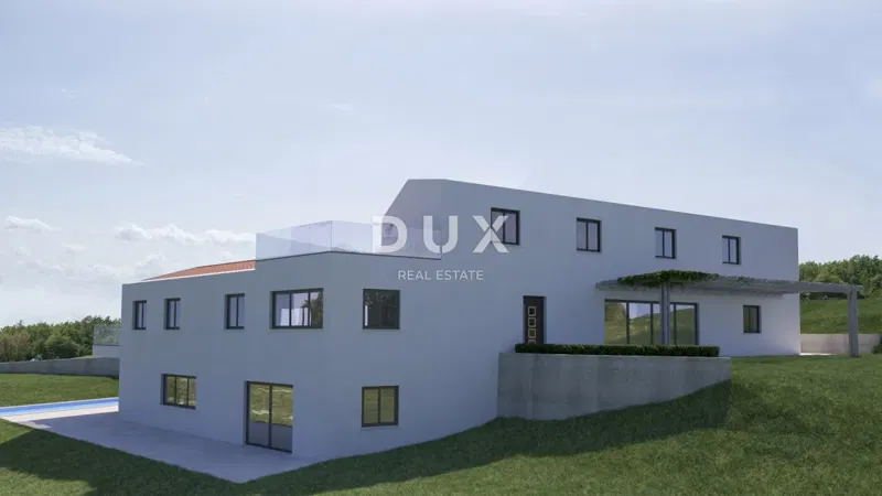 Buzet, Sovinjak, działka budowlana, 1543 m2, projekt – 3