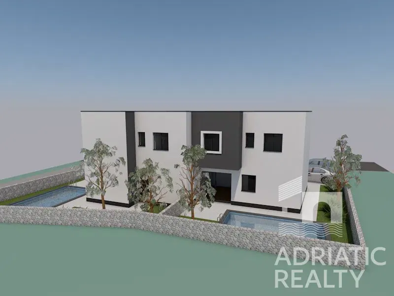 Tribunj - modern semi-detached house with swimming pool, 140 m from the beach – 3