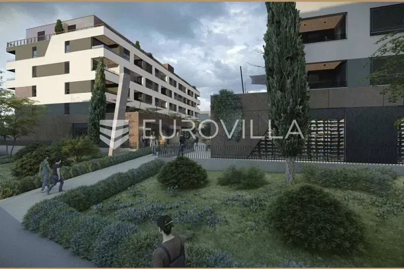 Rijeka, Srdoči, NEW BUILD, three-bedroom apartment 53.94 m², Building A, Apartment A18 – 3