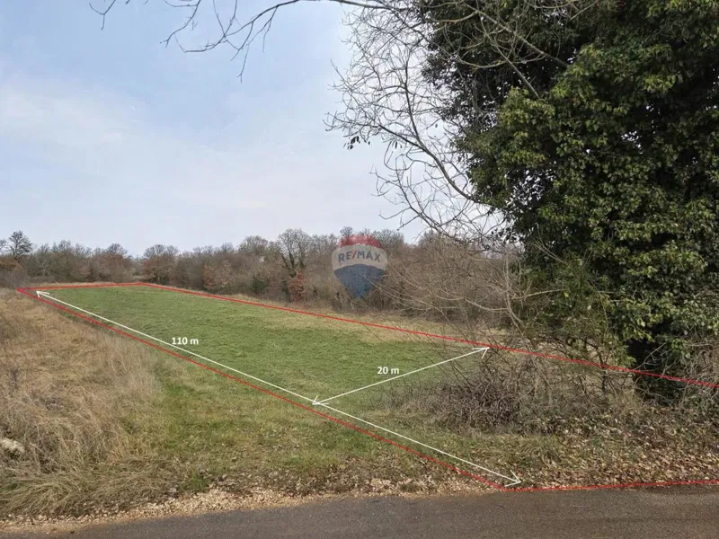 Building plot Svetvinčenat, 3.100m2 – 2