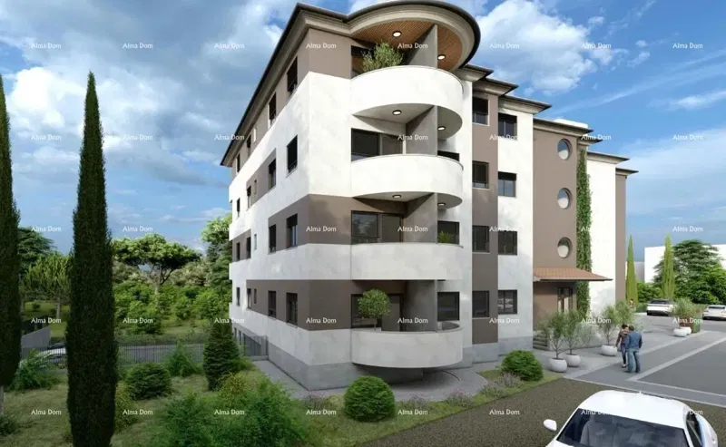 Apartments for sale in a new housing project under construction, near the court, Pula! – 3