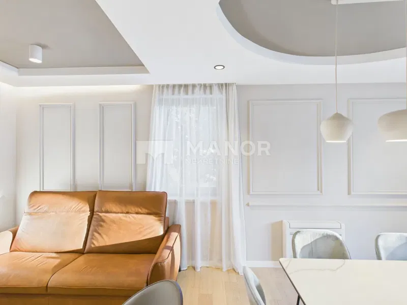 OPATIJA, CENTRO – Nuova costruzione! Appartamento di lusso con 2 camere da letto e soggiorno, garage, vista, 80 m² – 3