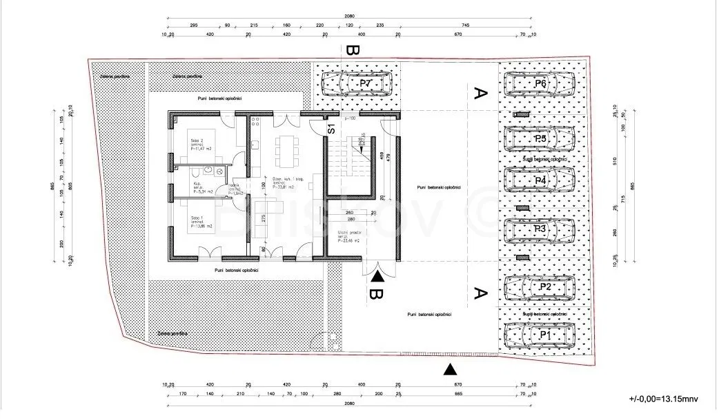 Korčula, prodaja,stan novogradnja, parking, povoljno