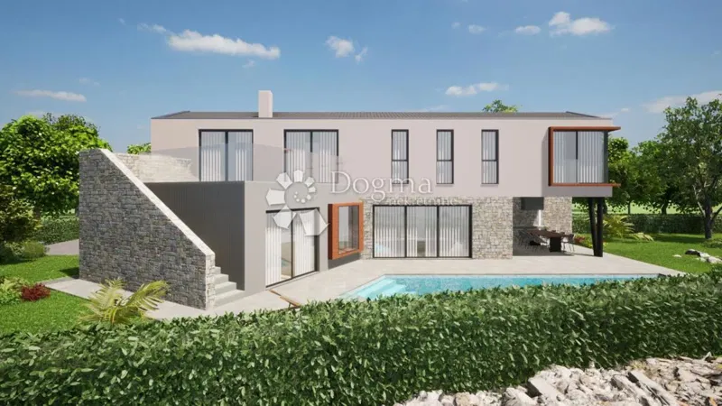 Terreno edificabile Kunj, Raša, 1.909m2 – 2