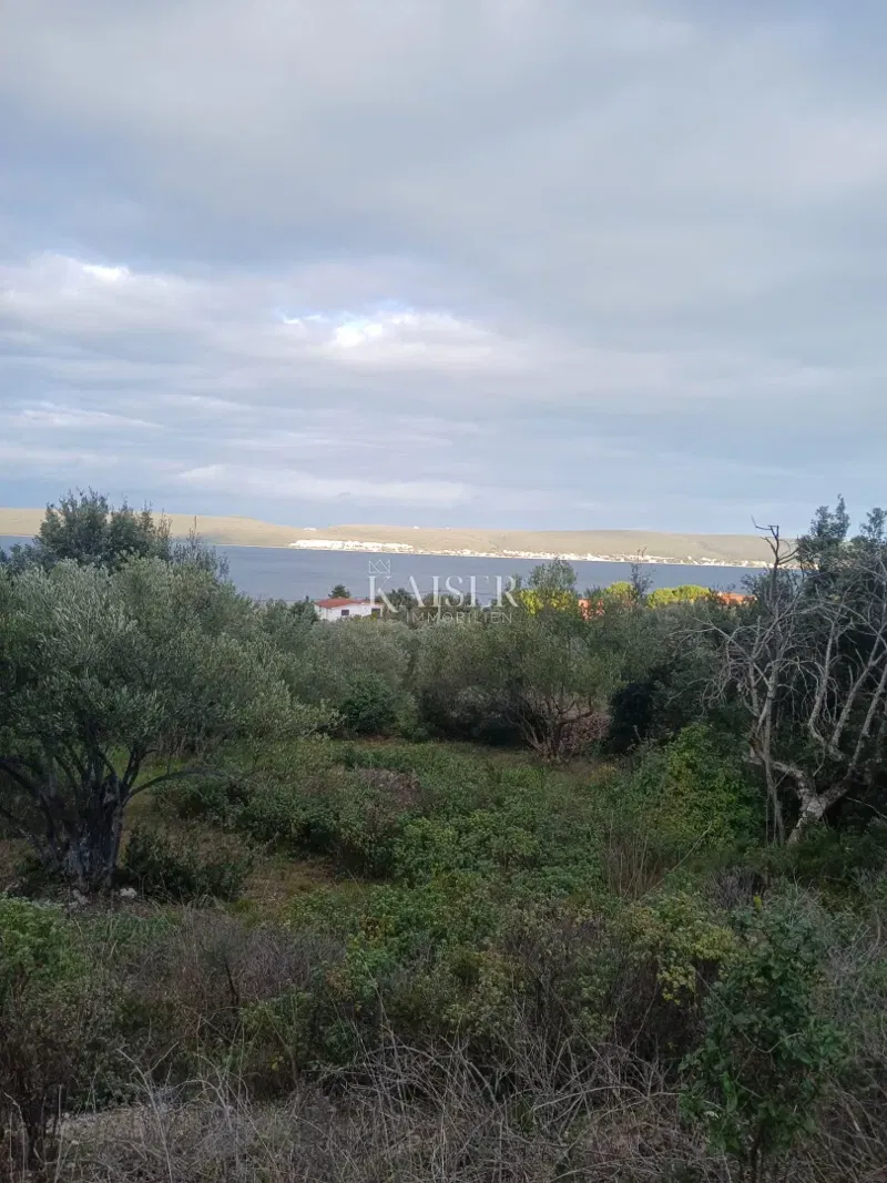 Építési telek Pašman, 305m2