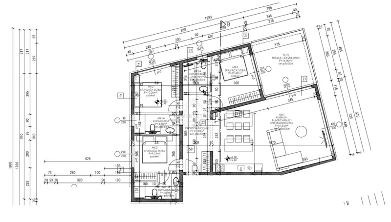 Luxury Three-Bedroom Apartment – FIRST ROW TO THE SEA – 3