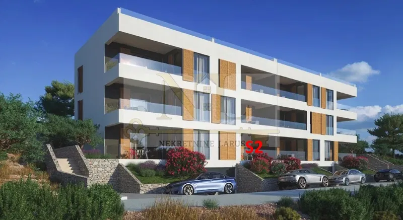 Appartamento S2, vicino al mare e alla spiaggia, garage, vista dall'alto – 2