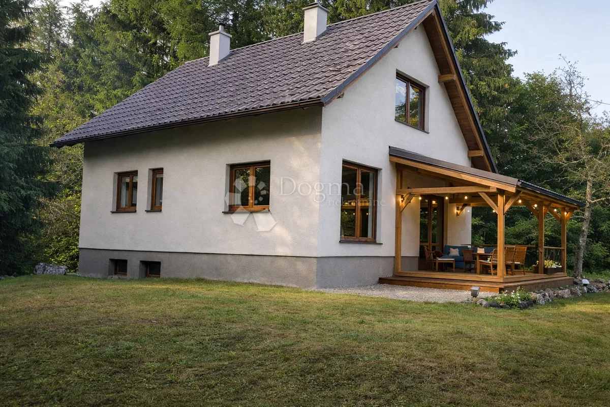 GEROVO | Kuća na rubu šume – privatni retreat u srcu Gorskog kotara