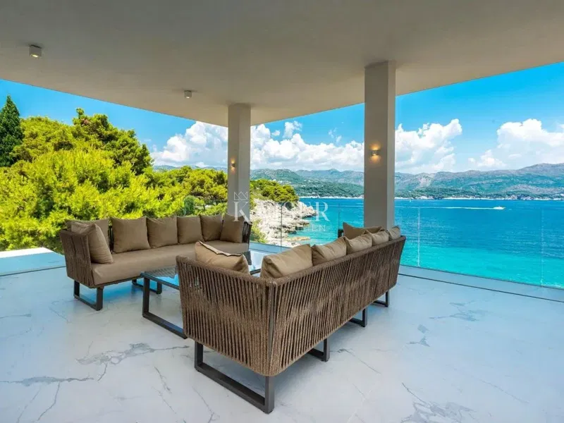 Unica villa moderna fronte mare con ingresso privato alla spiaggia - Isola di Kolocep – 3