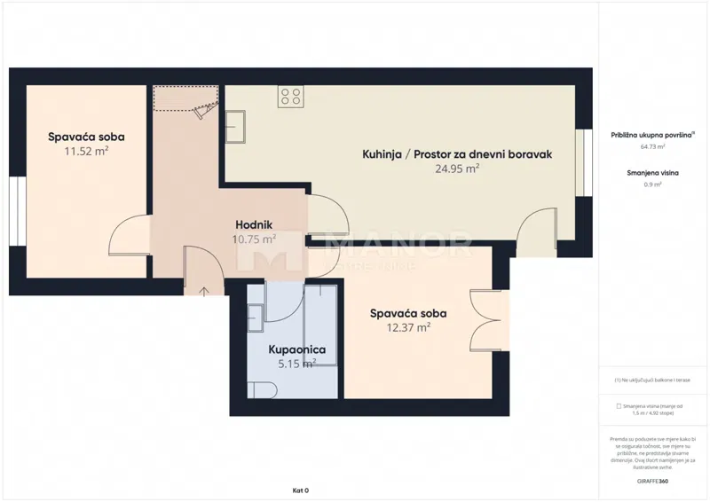 Flat Srdoči, Rijeka, 106,40m2 – 2