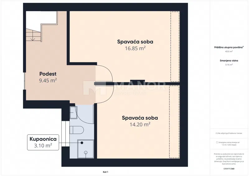 Flat Srdoči, Rijeka, 106,40m2 – 3