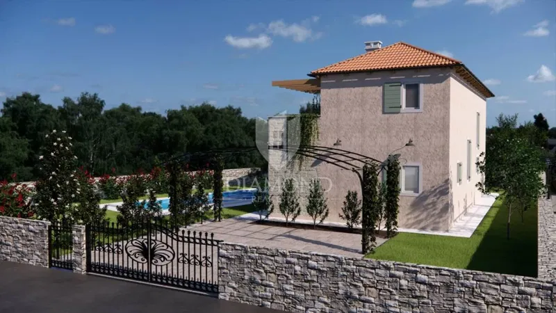Žminj, surroundings, new house with swimming pool in a rural idyll – 3